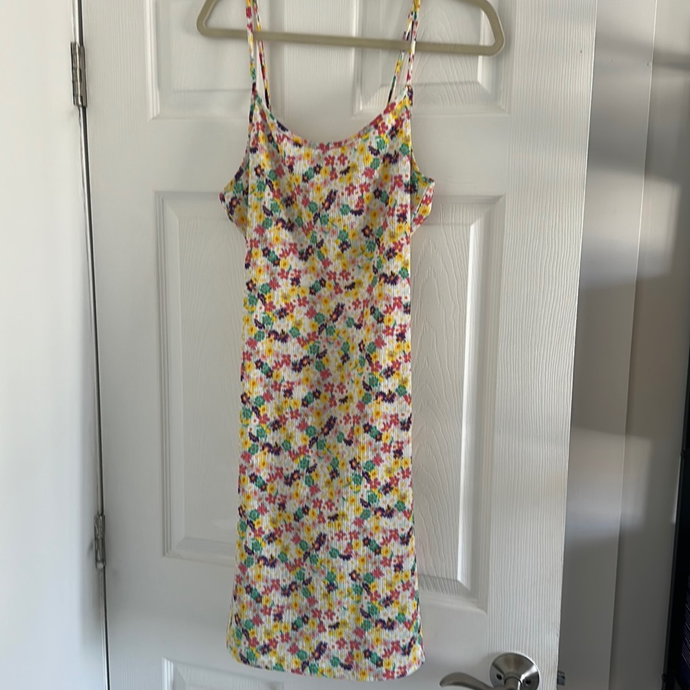 Vero Moda floral backless summer dress